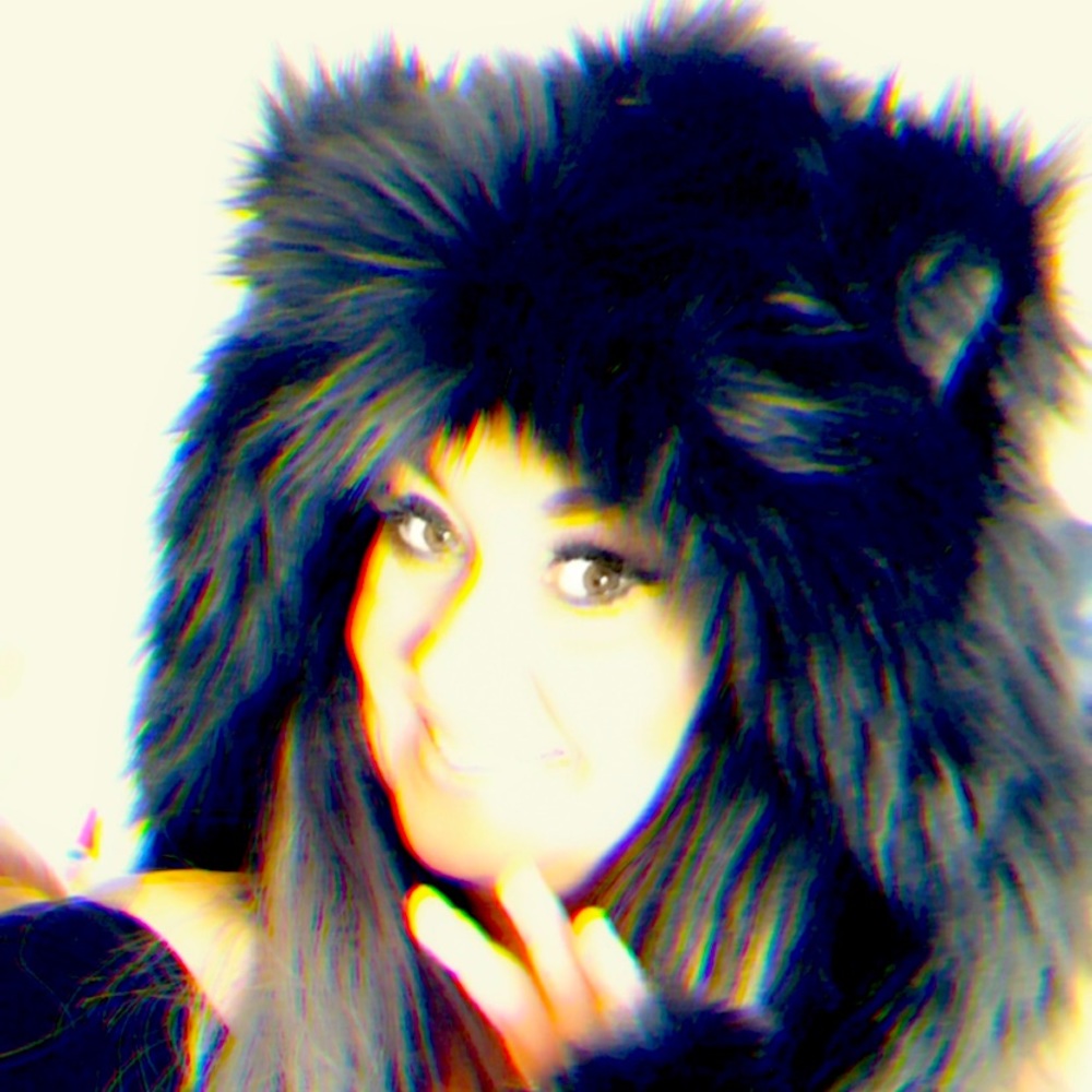Halloween/ Rave cat hood
